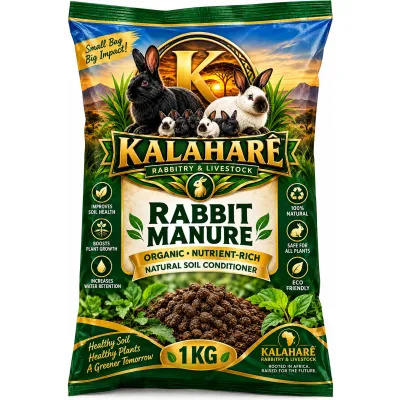 Kalaharê™ Rabbit Manure - 1kg Bag